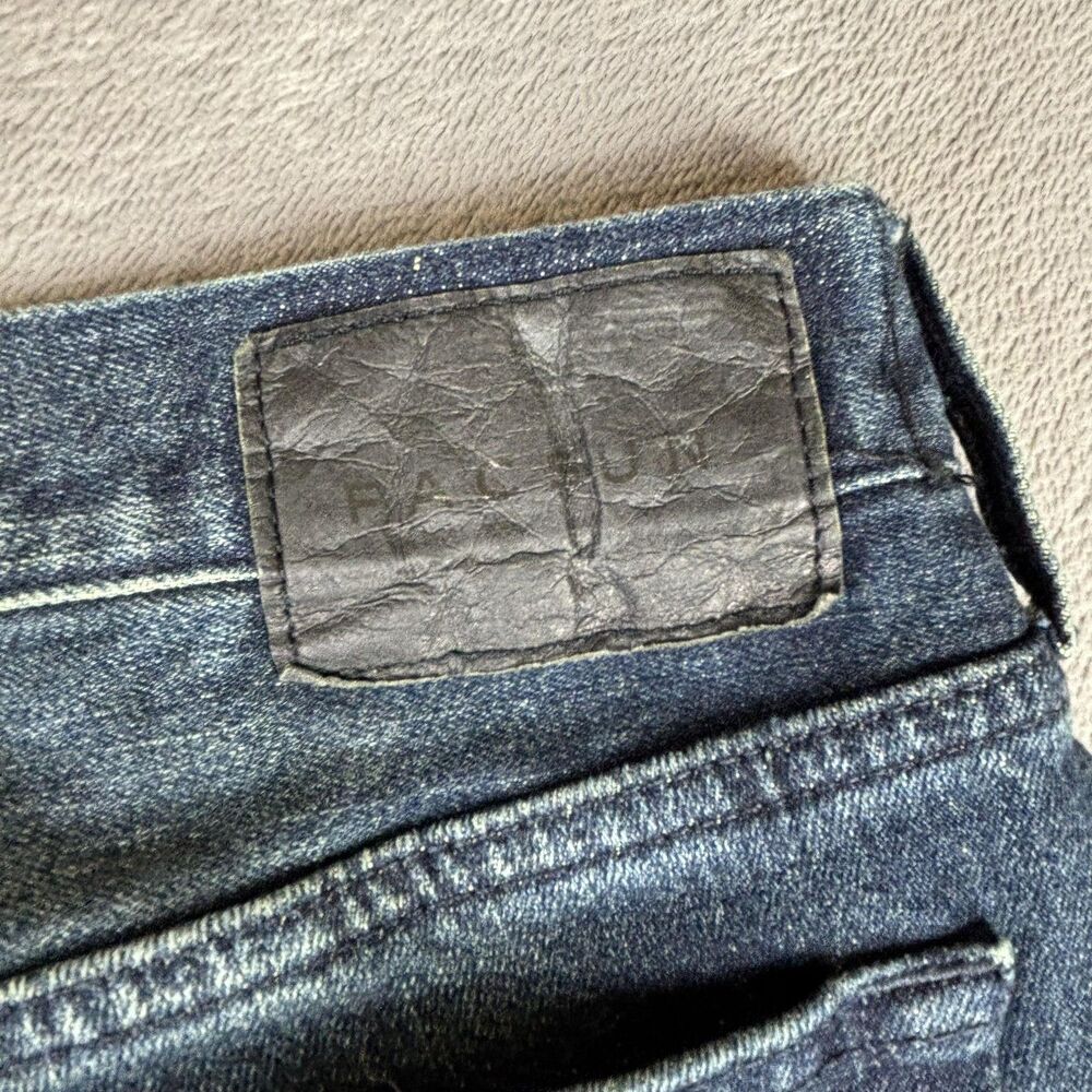PacSun Jeans Mens 30x30 Blue‎ Wash Slim Straight Mid Rise Stretch Denim Pants - Picture 4 of 13